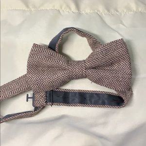H&M tweed bow tie